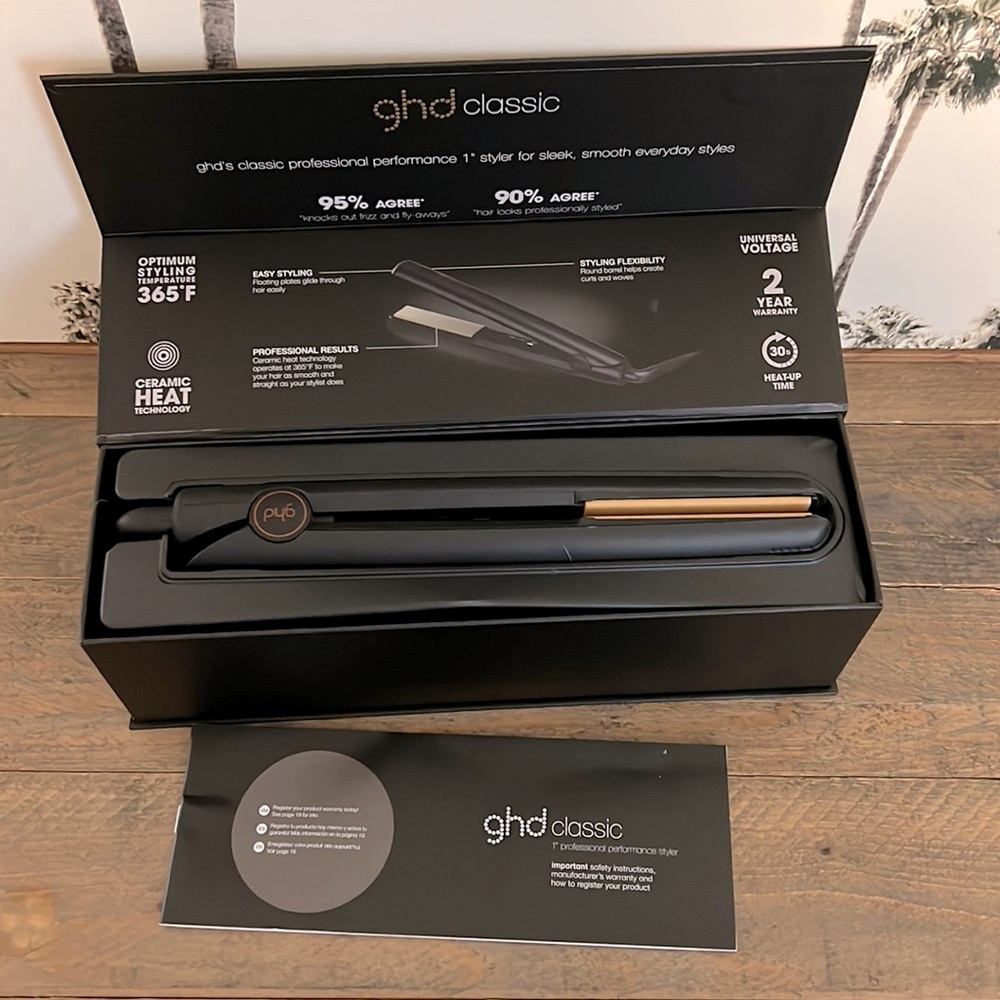 GHD professional performance 1” styler straightener
